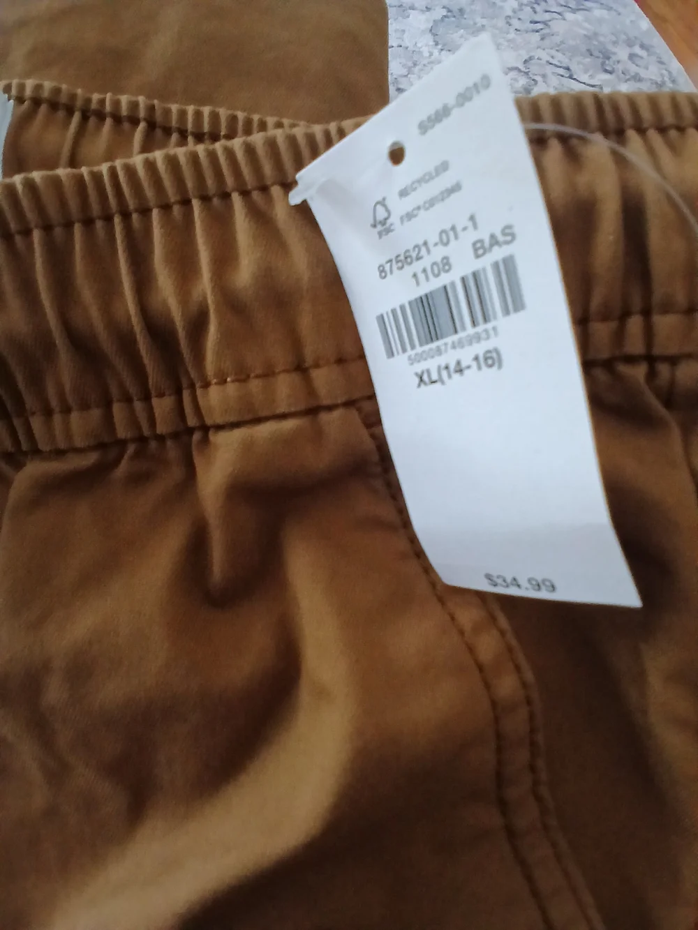 Old Navy Kids Chinos Trio in Navy, Brown & Black